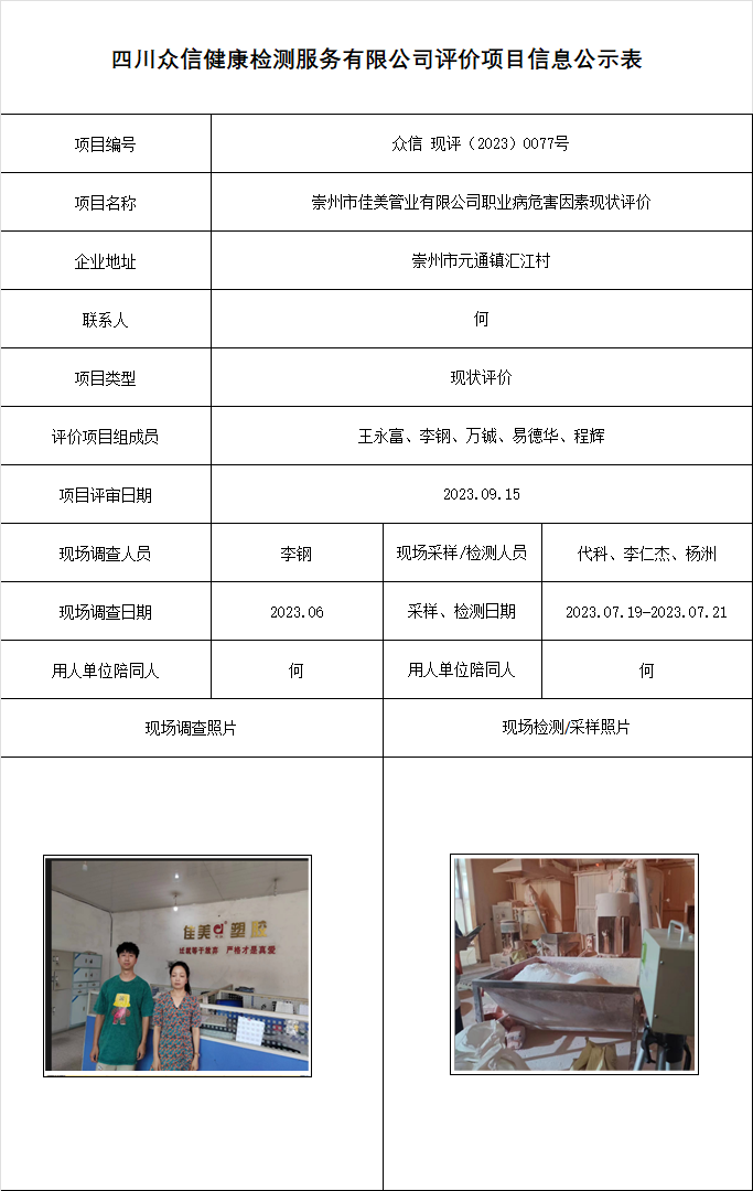 2崇州市佳美管业有限公司职业病危害因素现状评价.png