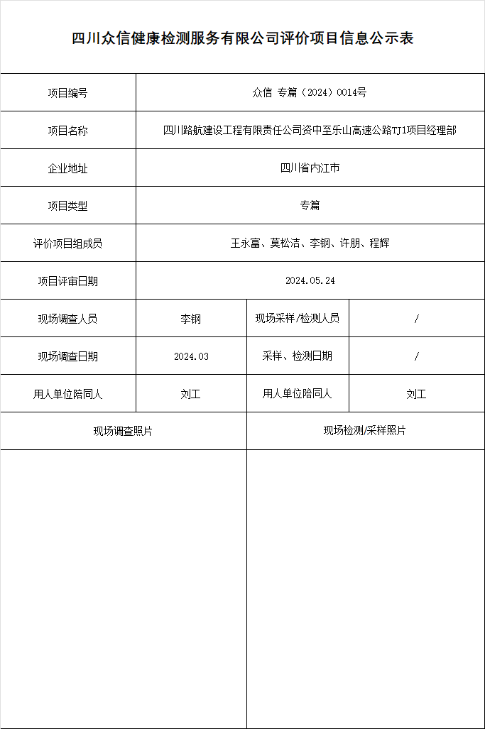 四川路航建设工程有限责任公司资中至乐山高速公路TJ1项目经理部专篇