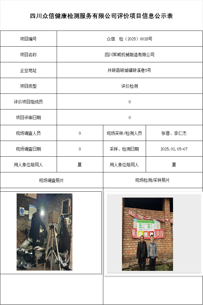 四川军威机械制造有限公司