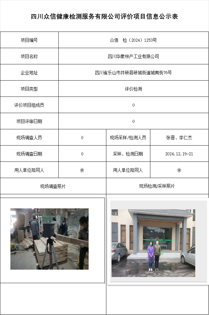 四川华象林产工业有限公司