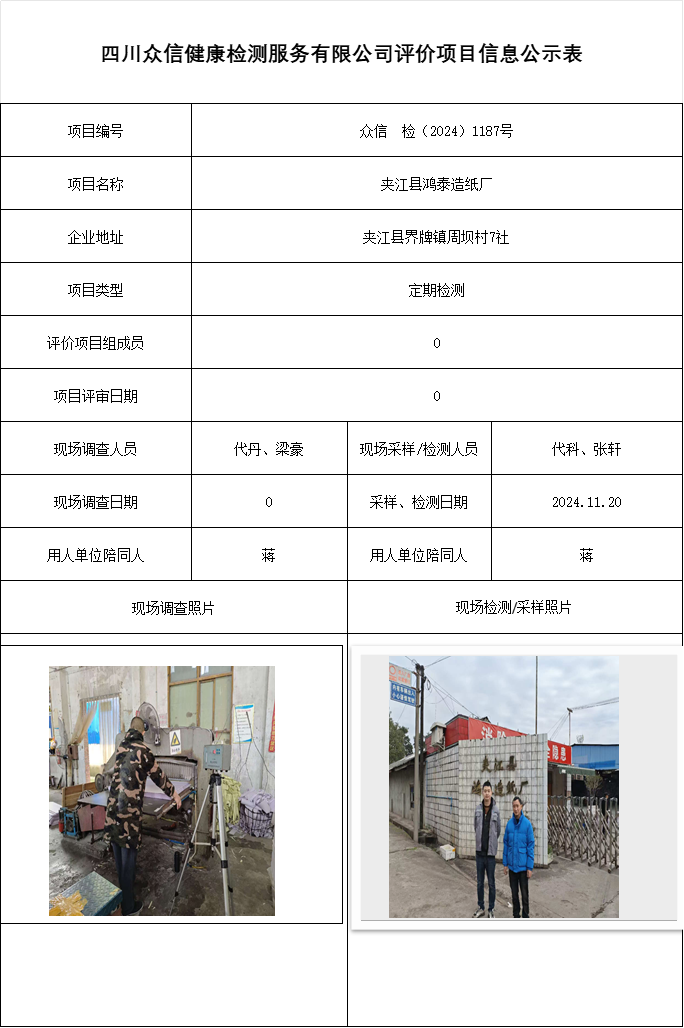 夹江县鸿泰造纸厂