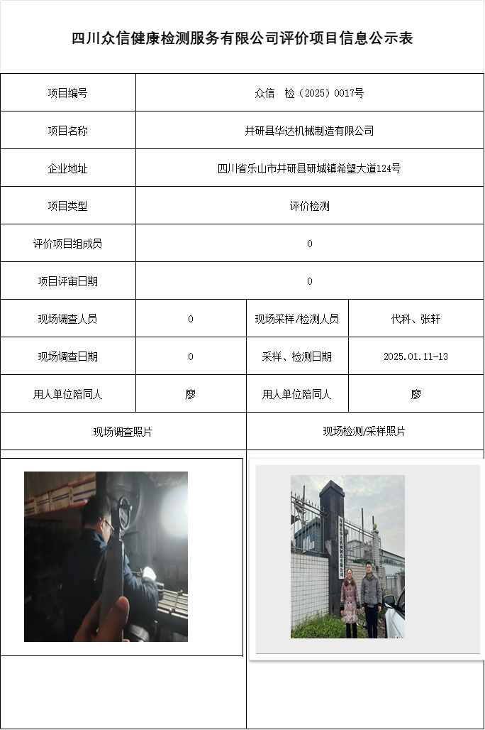 井研县华达机械制造有限公司