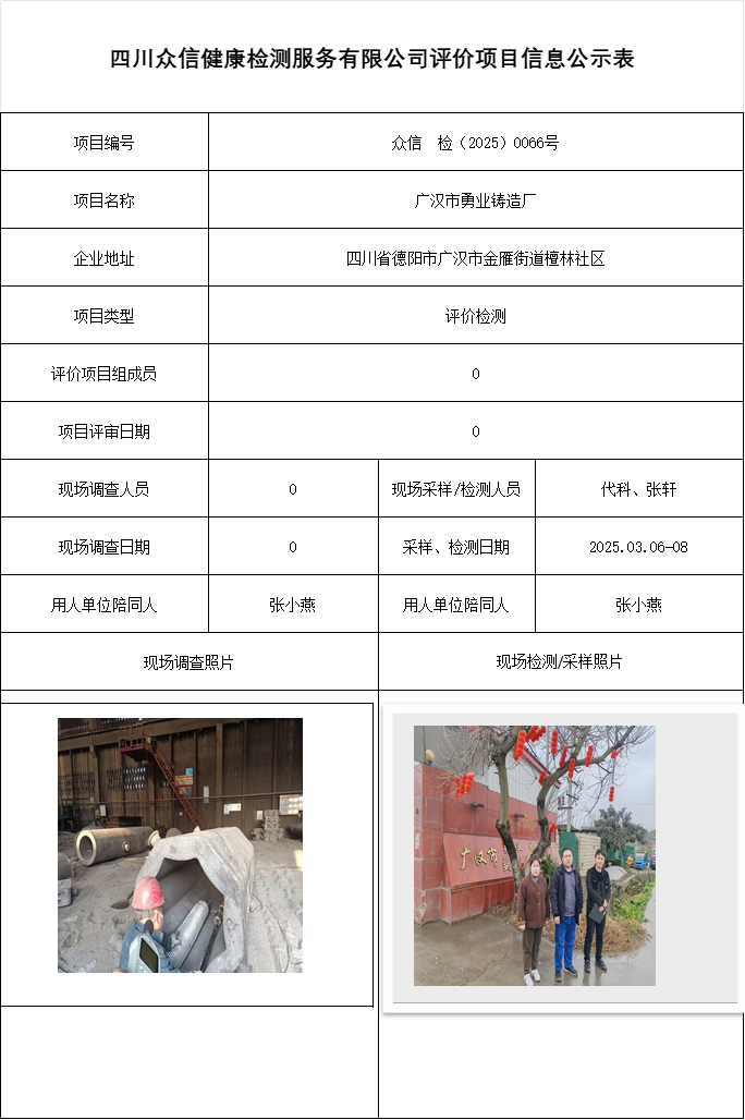 广汉市勇业铸造厂