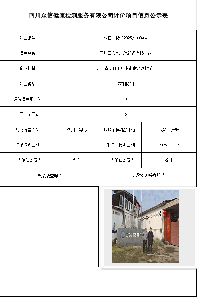 四川富实威电气设备有限公司