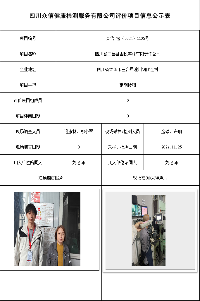 四川省三台县固锐实业有限责任公司
