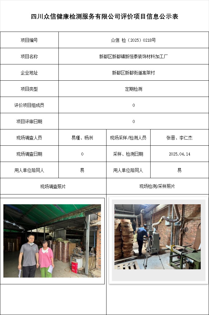 新都区新都镇新恒泰装饰材料加工厂