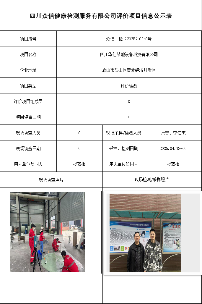 四川华佳节能设备科技有限公司