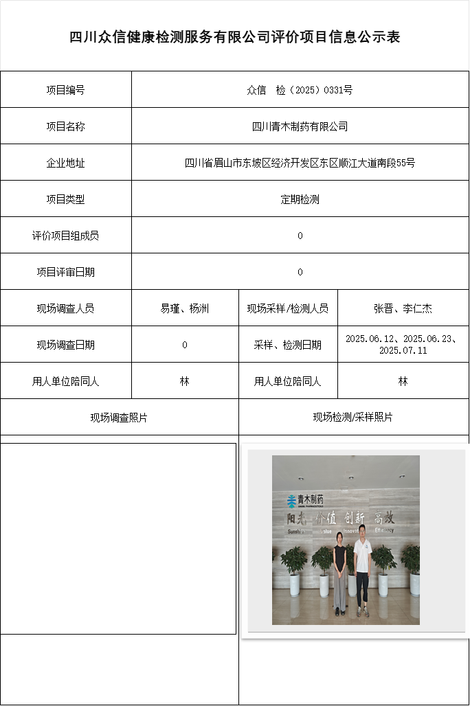 四川青木制药有限公司