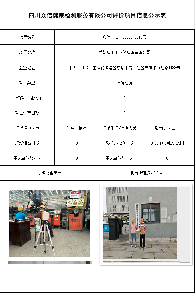成都建工工业化建筑有限公司