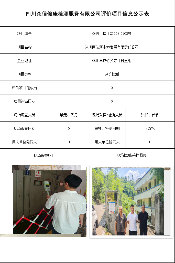 沐川两岔河电力发展有限责任公司